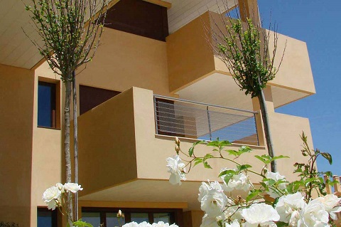 Costa del Sol - Sotogrande Marina - appartementen uit bankbeslag - buitenkant appartement Blue Marlin